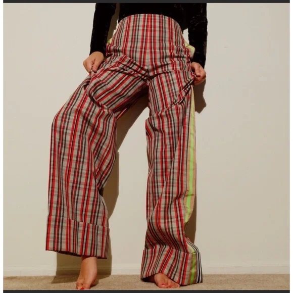 NWT Diane Von Furstenberg Wide Leg Pant - 2